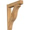 Ekena Millwork Funston Block Rough Sawn Outlooker, Western Red Cedar, 8"W x 38"D x 46"H OUT08X38X46FST05RWR - alternate 1